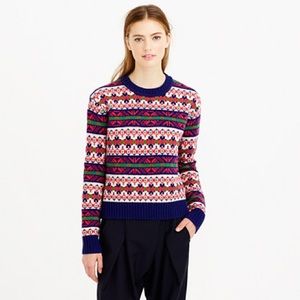 J. Crew Lamb’s Wool Fair Isle Sweater